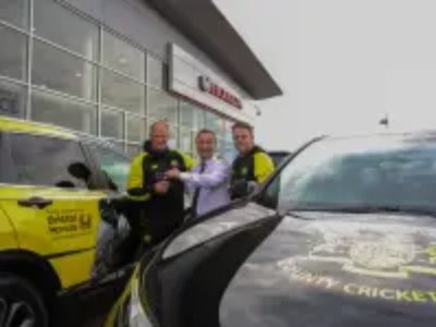 Glos Cricket Collect 2 New Hybrid Vehicles