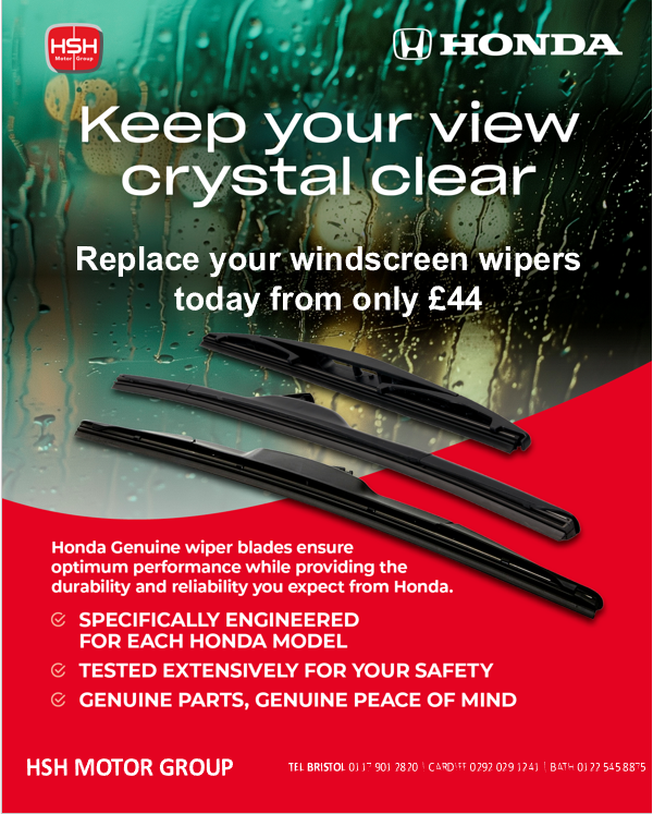 Honda keep your view crystal clear