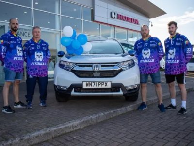 Bristol Honda join the Pitbulls as Title Sponsor for the next two years.